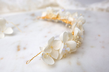 echter blumen haarschmuck