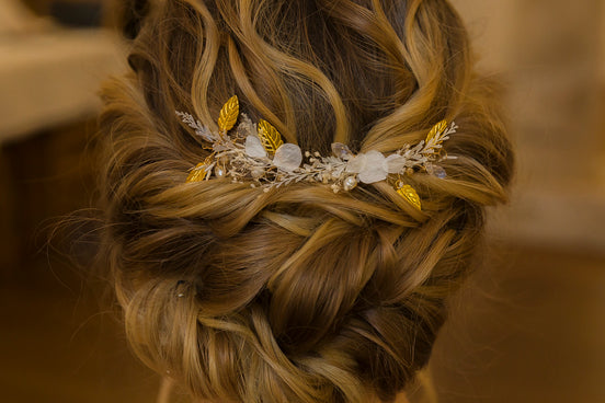 haarschmuck blumen hochzeit