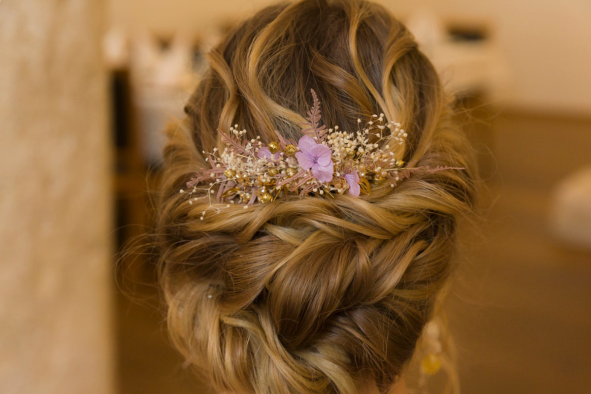 haarschmuck blumen hochzeit
