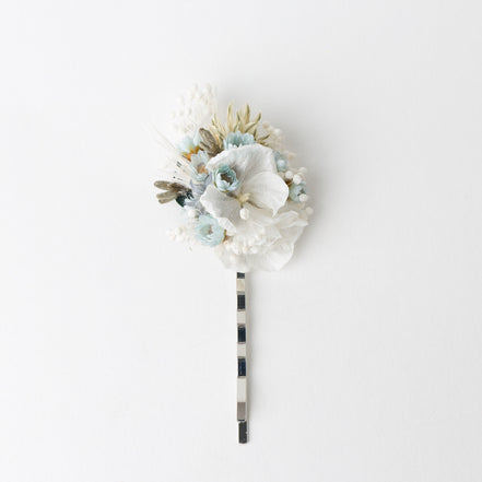 trockenblumen haarspange