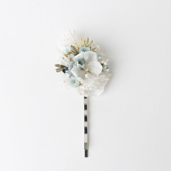 trockenblumen haarspange