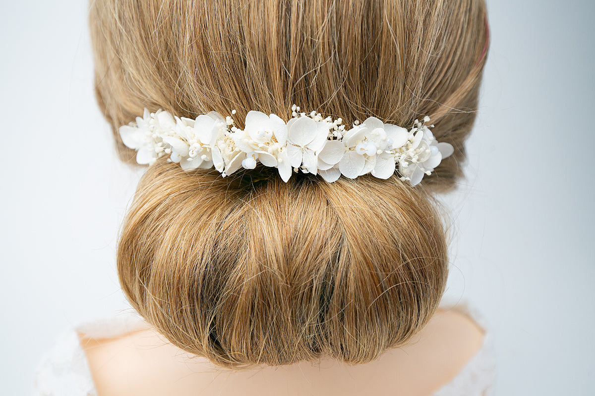 blumen haarschmuck braut