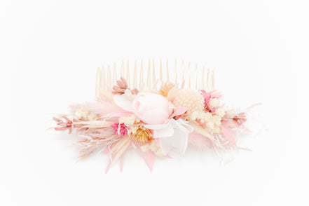 haarschmuck trockenblumen