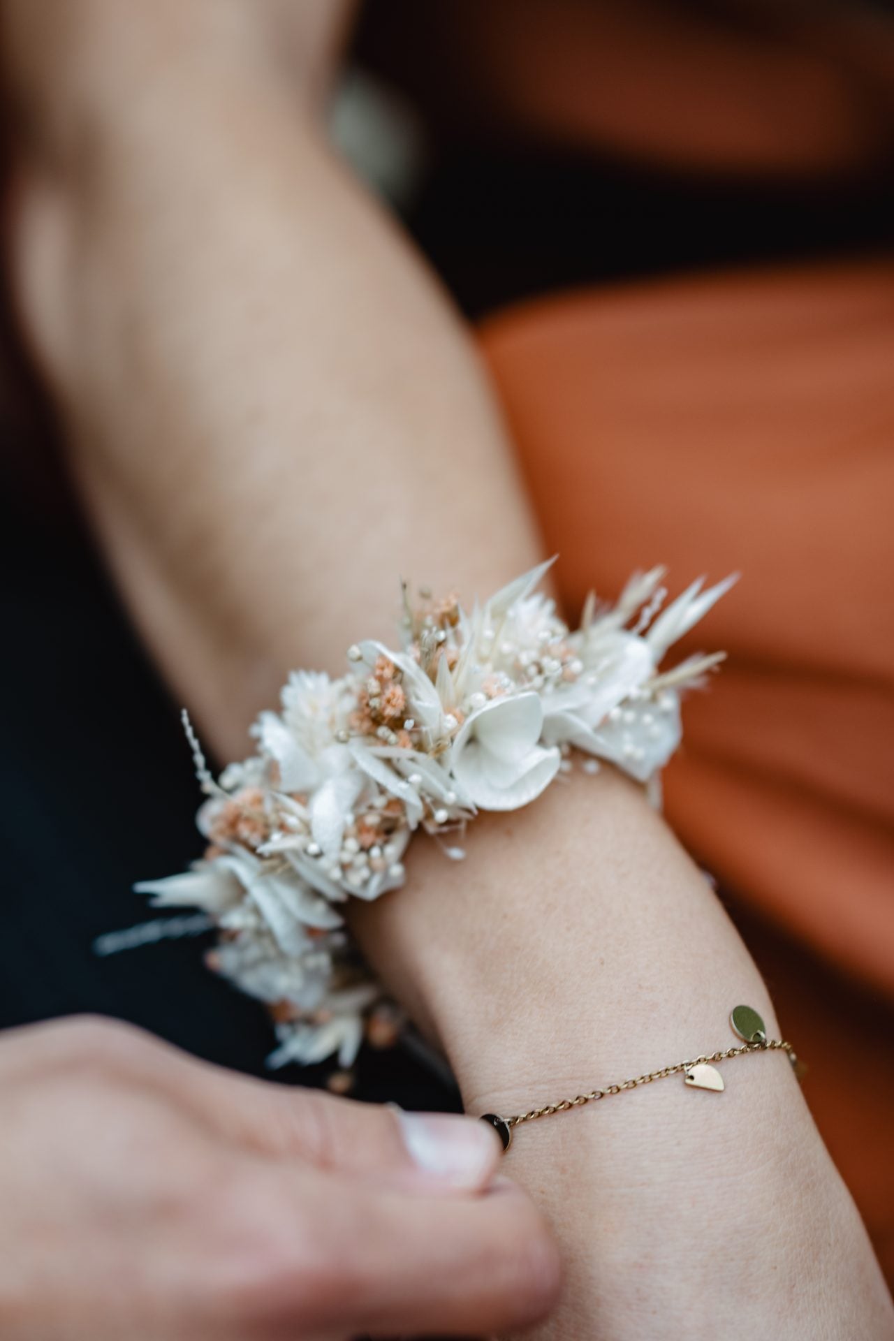 Blumen Armband Trauzeugin