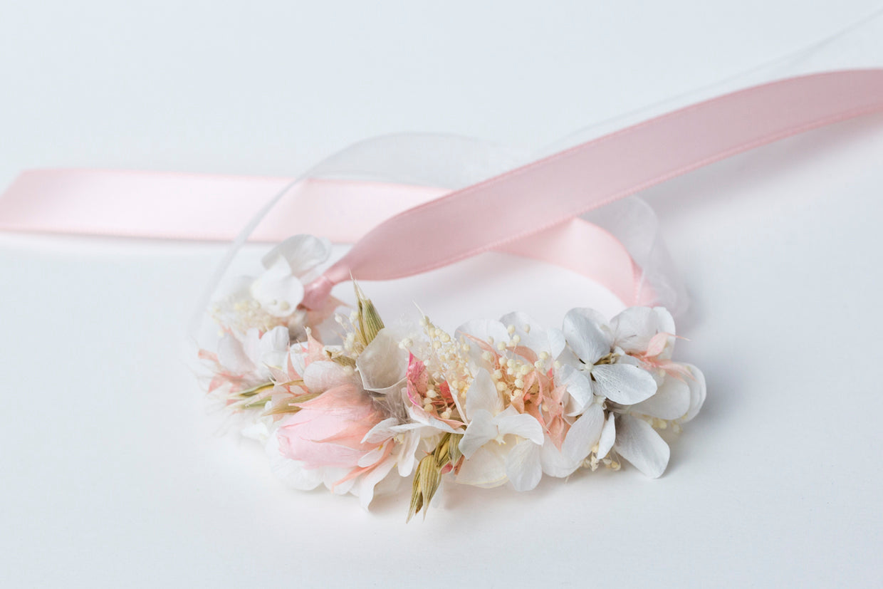 Blumenarmband geschenk trauzeugin
