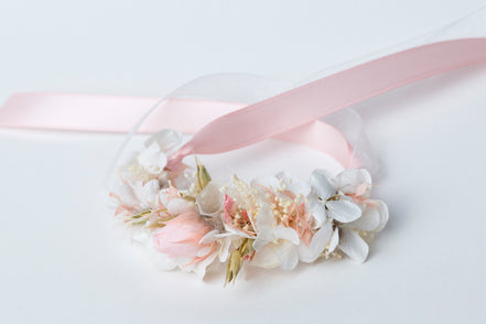 Blumenarmband geschenk trauzeugin