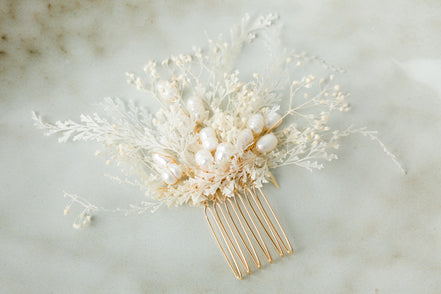 haarkamm blumen hochzeit