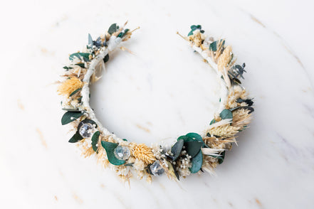haarschmuck echte blumen hochzeit