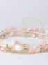blumenkranz hochzeit rosa