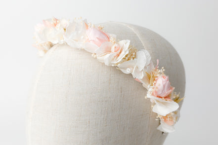 echte blumen haarschmuck