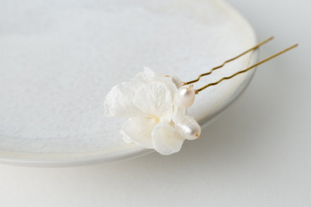 blumen haarnadel