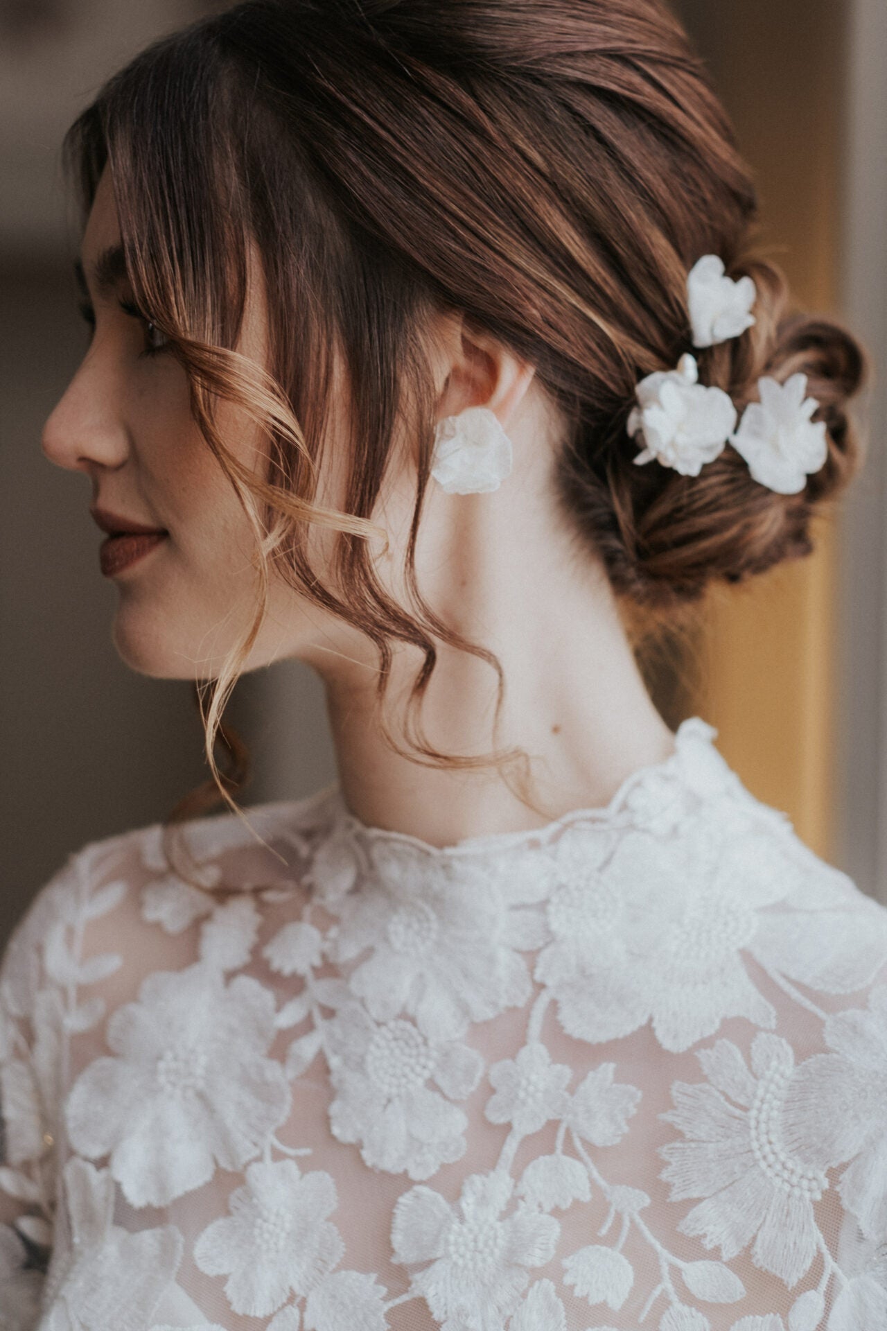 haarnadeln mit blumen