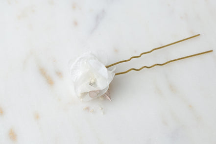 haarnadel blumen