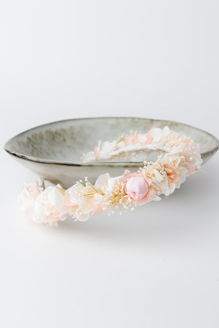blumen haarreif hochzeit