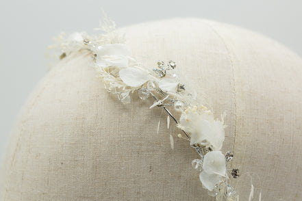 blumenkrone hochzeit trockenblumen