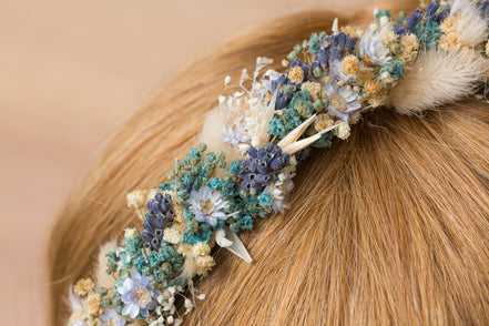blumen haarschmuck dirndl 