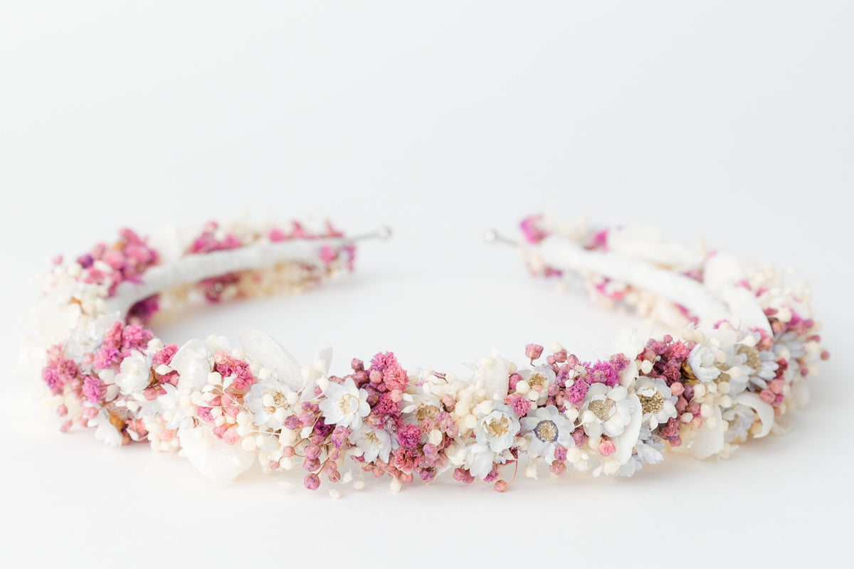 haarkranz trockenblumen