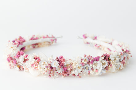 haarkranz trockenblumen