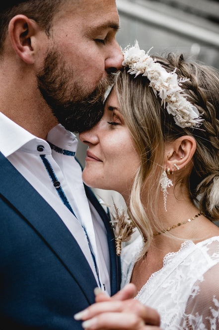 blumen haarschmuck hochzeit