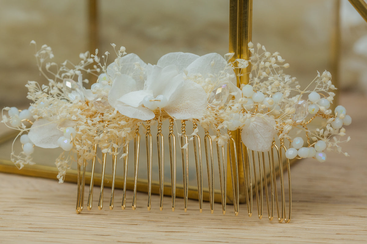 haarschmuck blumen braut