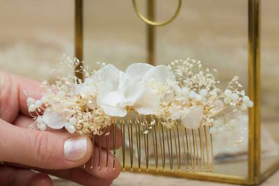 haarkamm blumen hochzeit