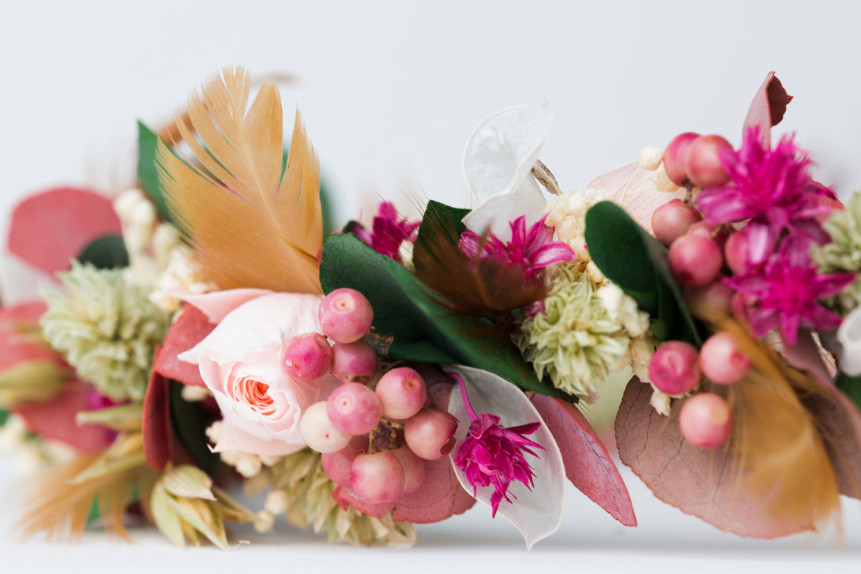 blumenkranz für die hochzeit