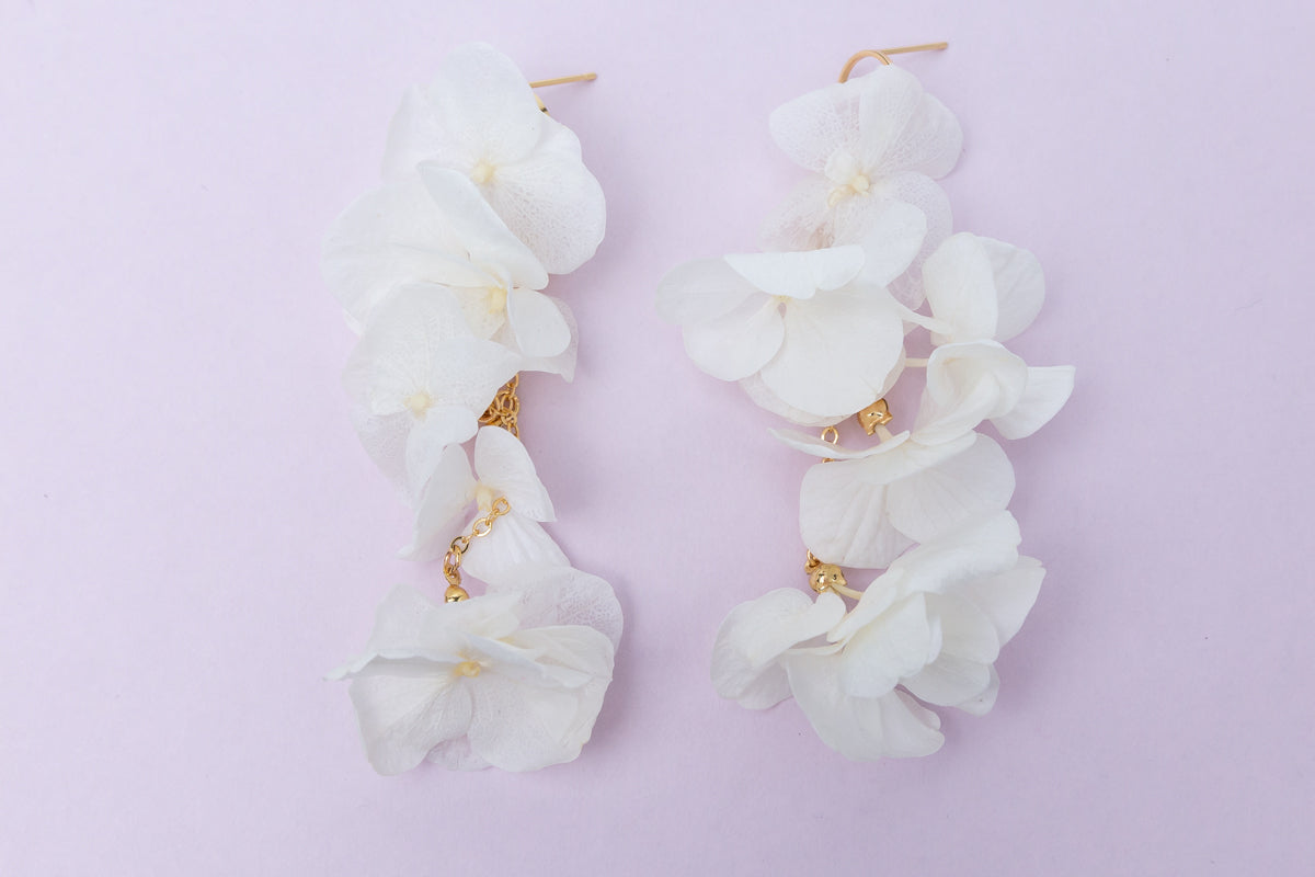blumen ohrringe 