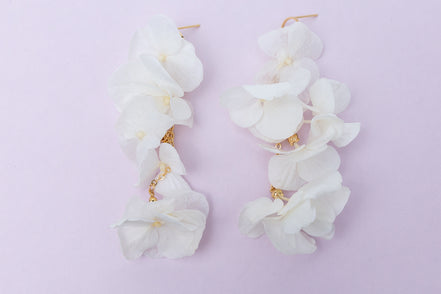 blumen ohrringe 