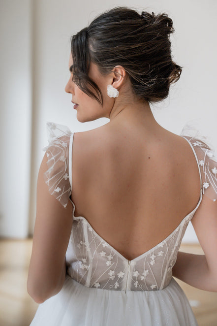 ohrstecker blume hochzeit