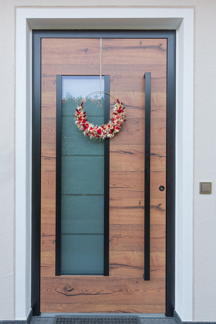 trockenblumen flower hoop