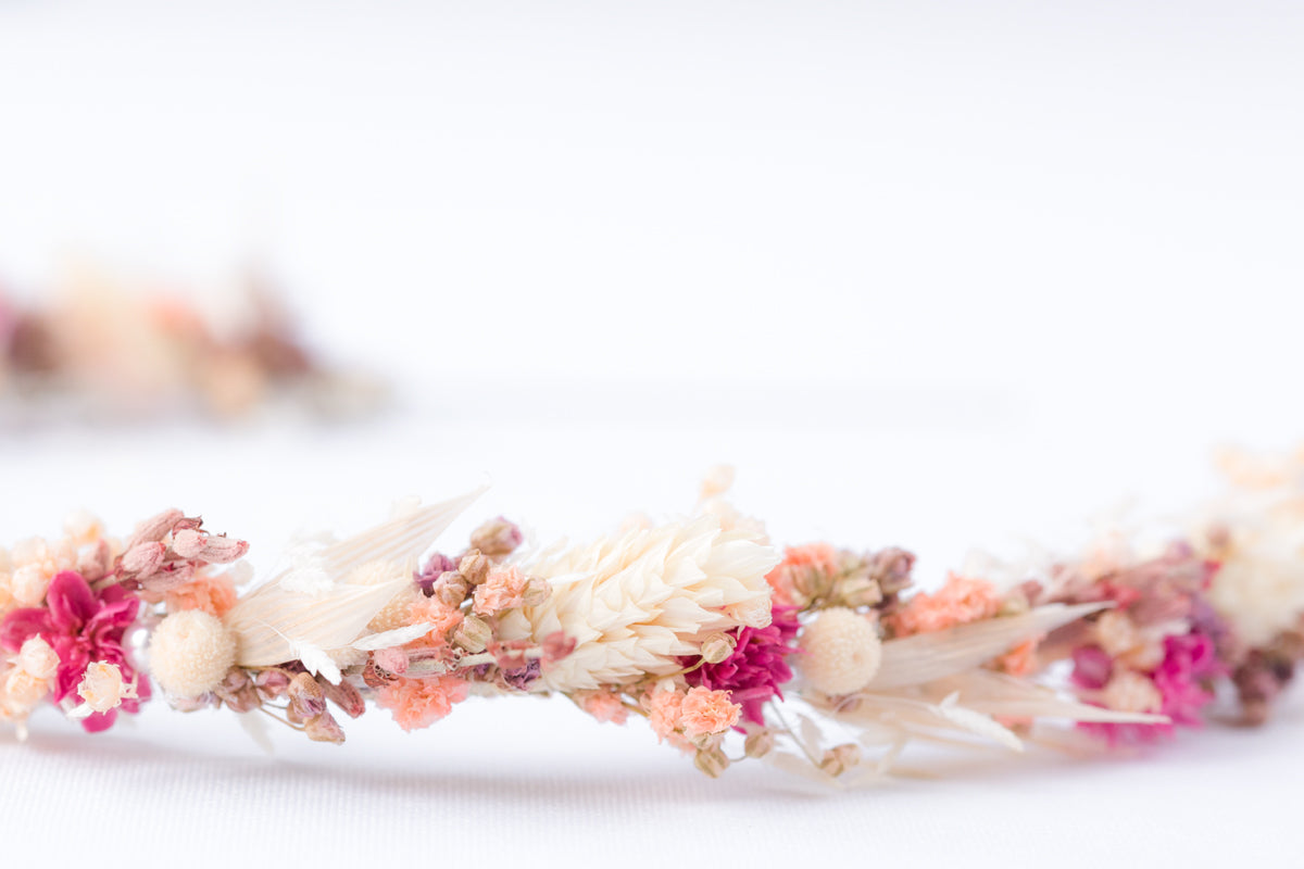 blumen haarreif hochzeit