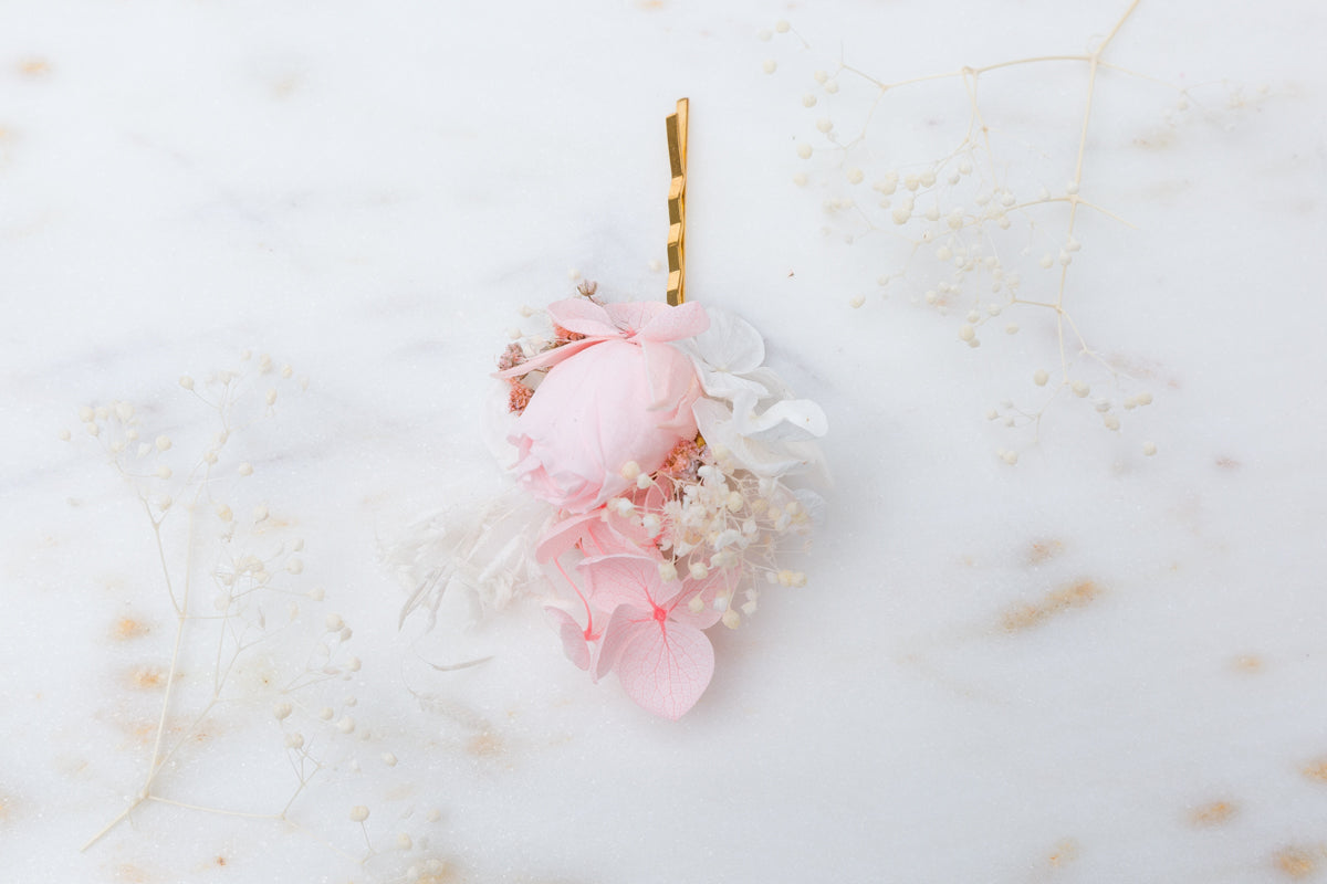 trockenblumen haarschmuck trauzeugin