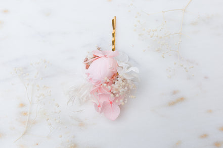 trockenblumen haarschmuck trauzeugin