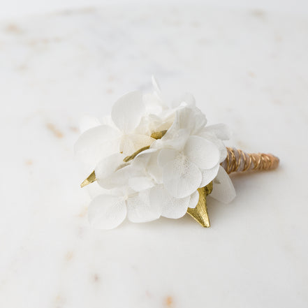 echter blumen anstecker hochzeit