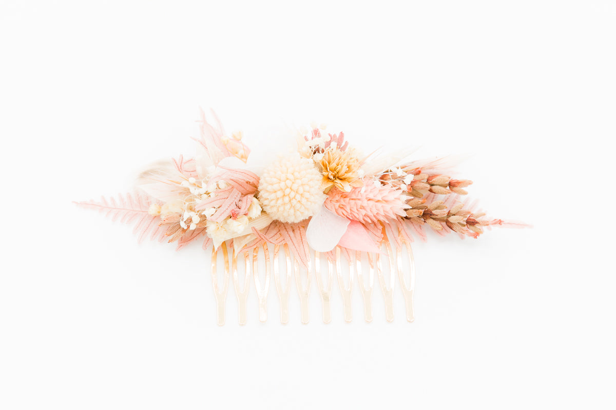 trockenblumen haarschmuck