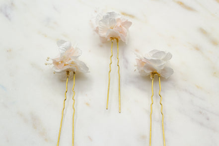braut haarnadel blumen