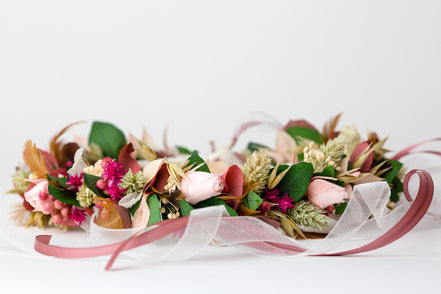 blumenkranz zur hochzeit 