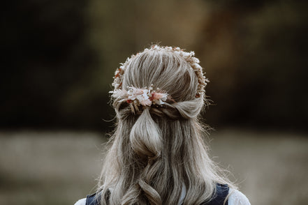 haarkamm blumen