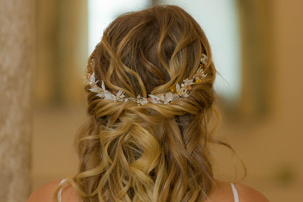 blumenranke haare