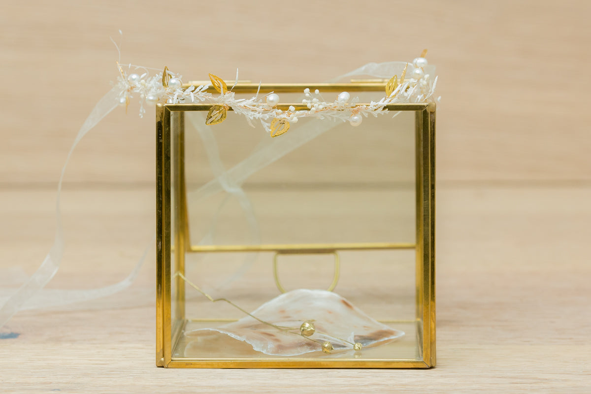 braut haarschmuck blumen hochzeit