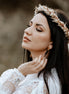 Kopfkranz haare boho hochzeit