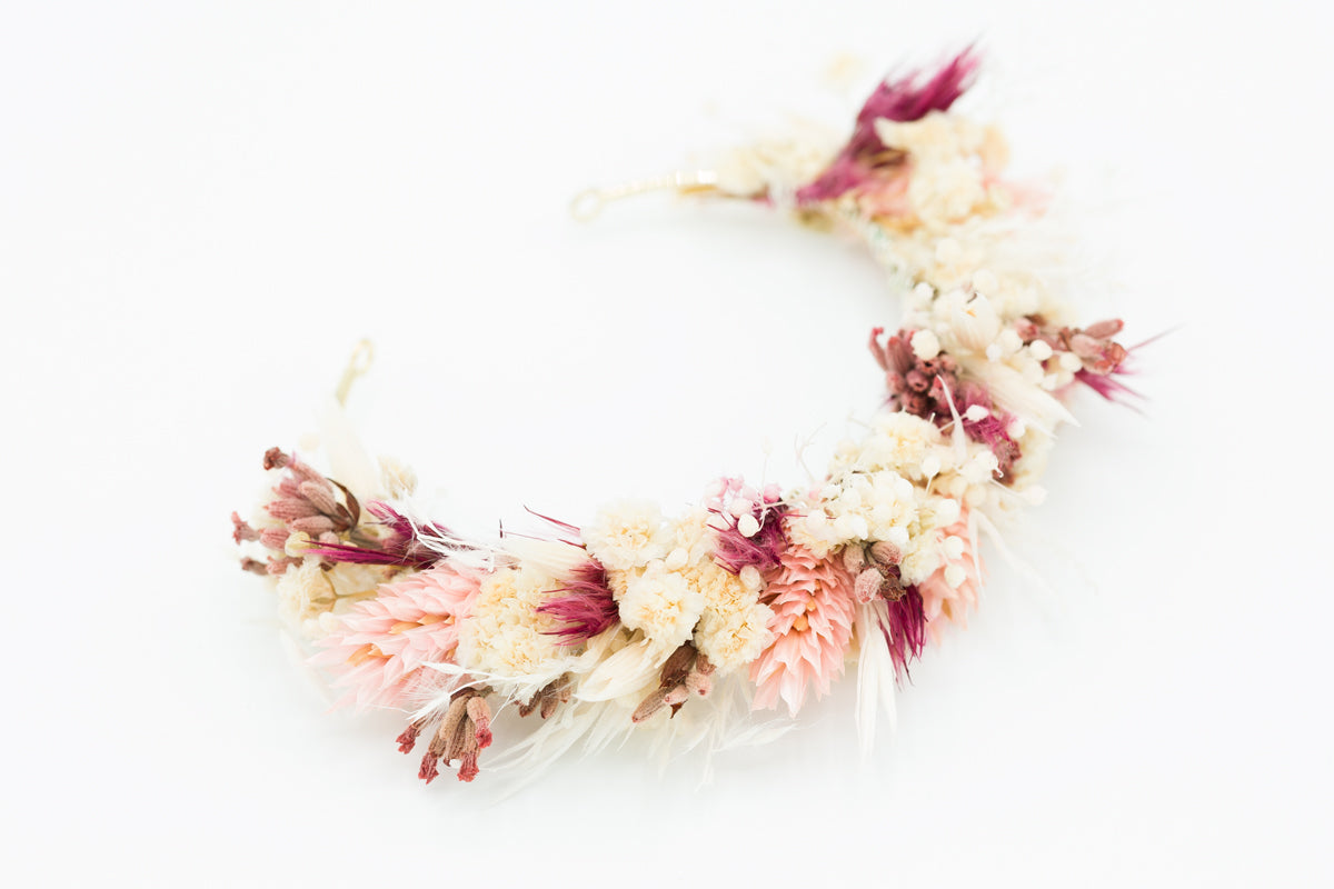 armband echte blumen abiball