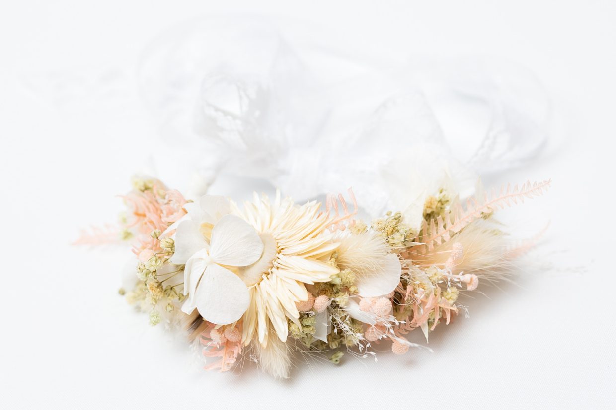 Armband aus echten Blumen Trauzeugin Geschenk Brautjungfer