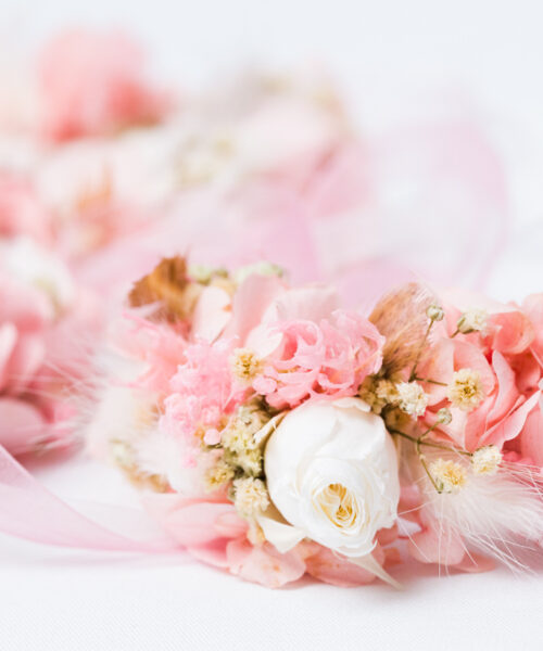 Geschenk für Trauzeugin aus Trockenblumen