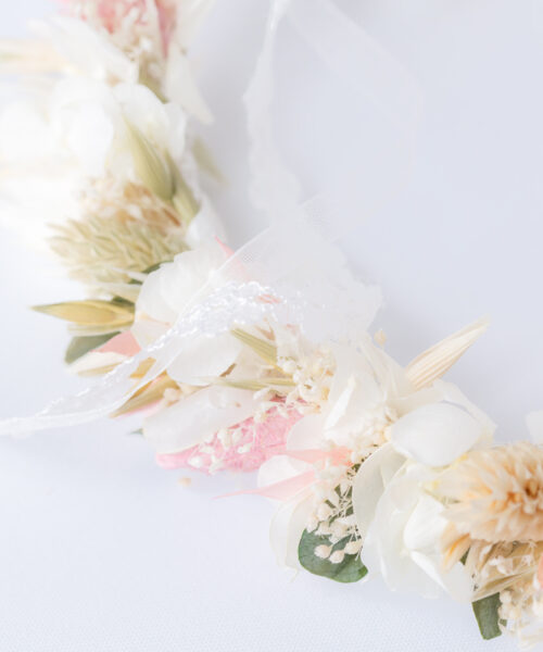 haarkranz aus trockenblumen oktoberfest wiesn