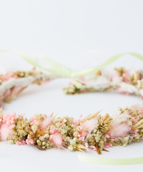 trockenblumen kranz hochzeit