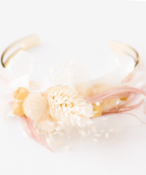 armband aus blumen trauzeugin geschenk hochzeit