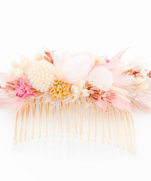 Haarkamm aus echten blumen brautkamm blumen