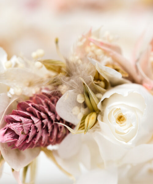 dauerhafter blumenkranz zur hochzeit