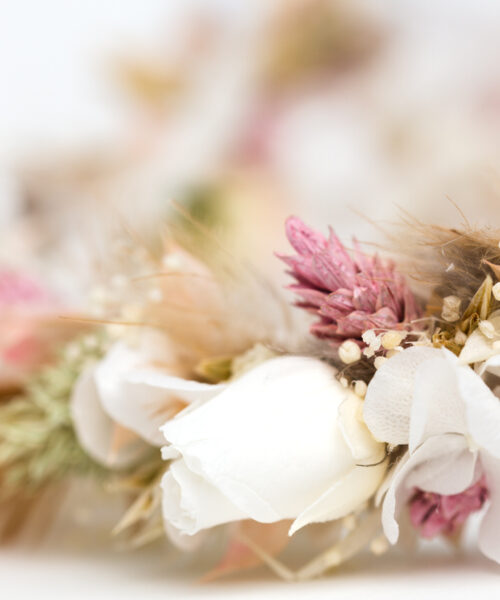 dauerhafter blumenkranz zur hochzeit